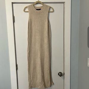 Primark Beige Sleeveless Maxi Dress